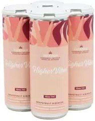 Higher Vibes Grapefruit Hubiscus 10mg THC/ CBG